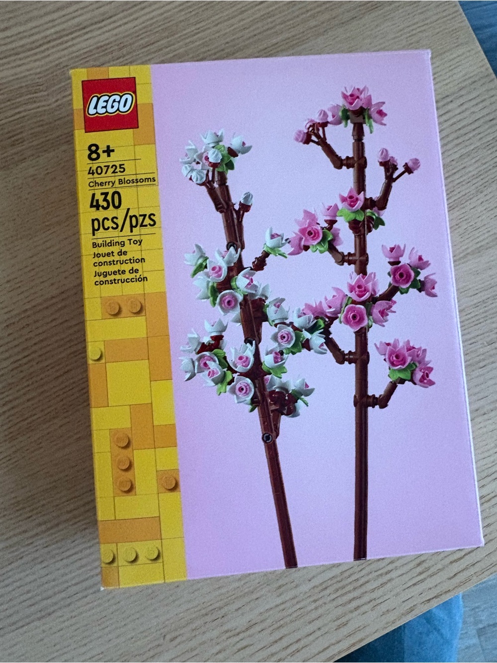 Unopened LEGO Pink Cherry Blossoms Set
